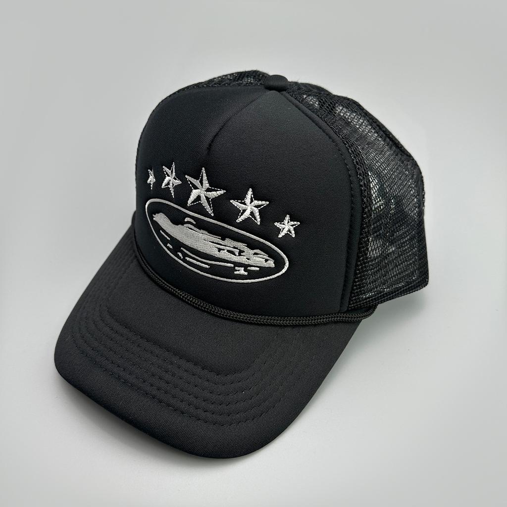 1pc Men's Camo Baseball Cap with Embroidered Firefighter & "First In Last Out" Design Adjustable Lightweight Outdoor Hat