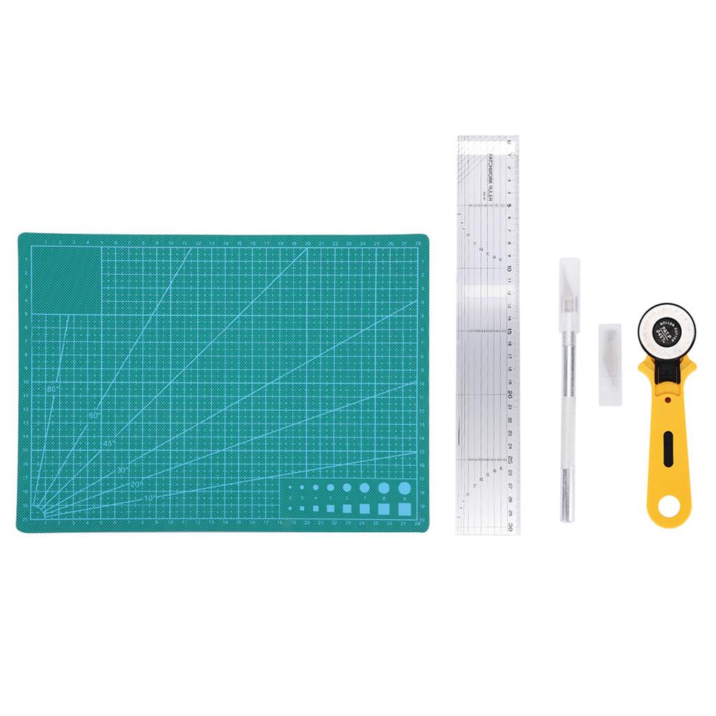 5Pcs Set Sewing Handmade Crafting Tool Kit Paper Fabric Leather Cutting Tools Set