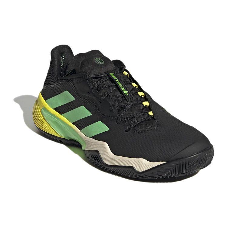adidas Barricade Clay Men Tennis Shoes 'Black Green' GY1435