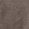 Men Stand Collar Half Placket Chest Pocket Short Sleeve Cotton Linen Shirt Solid Loose Breathable Casual Summer Blouse