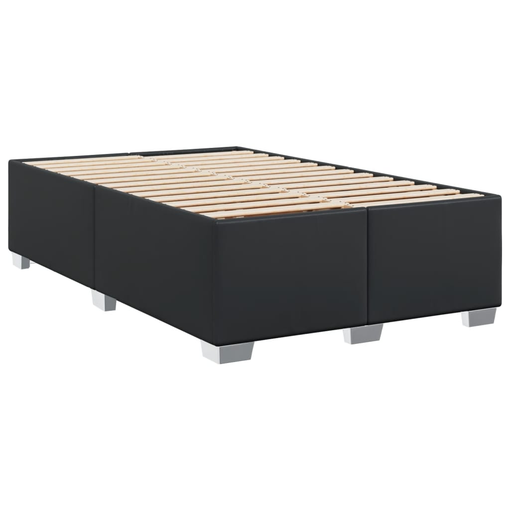 Vidaxl Bed Frame Without Mattress Brown 120X190 Cm Eco Leather