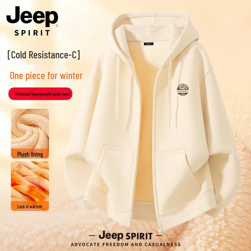 

JEEP SPIRIT Men s Fleece Lined Pullover Hoodie 2XL