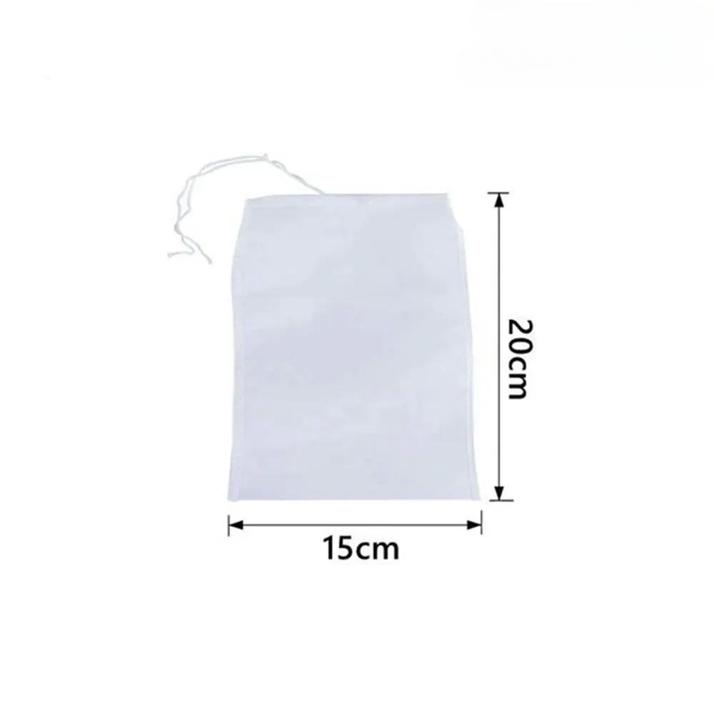 

Фильтр-мешок для домашнего пивоварения для пивоваренного солода, кипящего сусла, сита, сита, сетка, нейлон, пищевой фильтр, орех, молоко, сок, фильтр 100Mesh