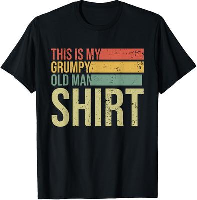 This Is My Grumpy Old Man Shirt | Funny Grumpy Old Man T-Shirt Unisex T-Shirt
