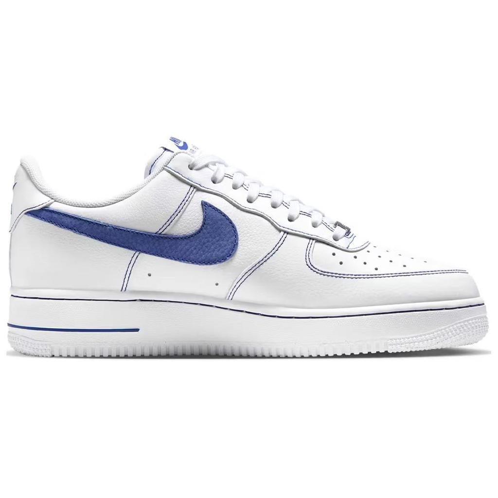 Nike Air Force 1 07 LV8 Bílé Hluboká královská Pánské Tenisky Hluboká-královská-modrá HQ2037-100