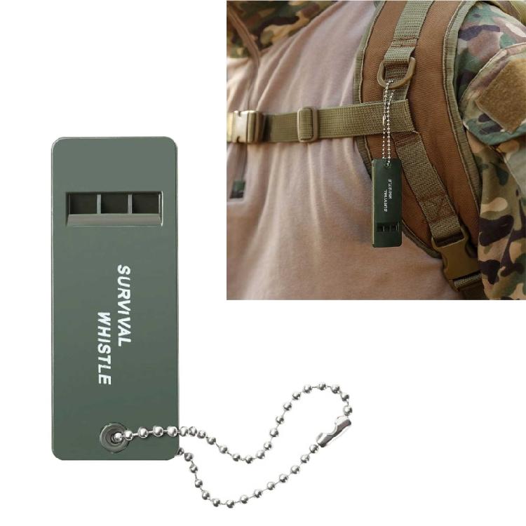 High Decibel Survival Whistle Portable Keychain Emergency Survival Whistle