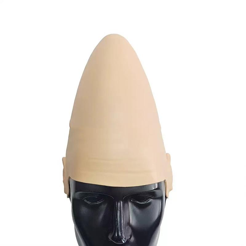 Nylon Latex Bald Caps Realistic Thick Simulation Material for Halloween Cosplay Stage Performance Costume Party Makeup