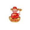 Lucky God Of Wealth Resin Figurine For Home Office Celebration Gift