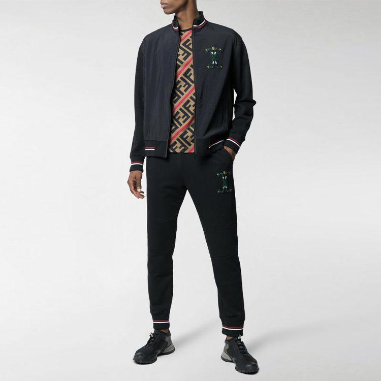 Fendi Ff Monogram Printed T Shirt FY0894A7A8F13J8