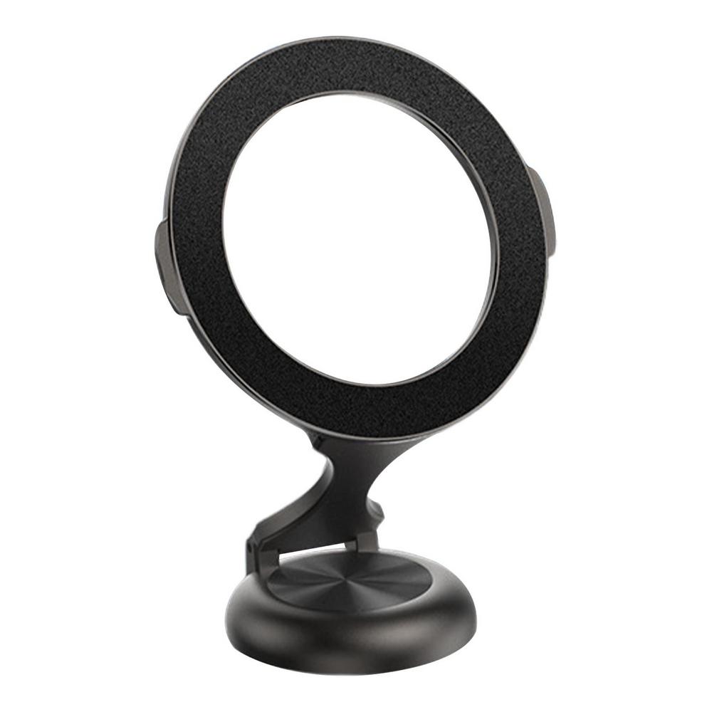 

360 Degree Rotation Magnetic Phone Holder For Car Hands Free Phone Car Holder Mount Dash Phone Mount Fit For All Smartphone чорний