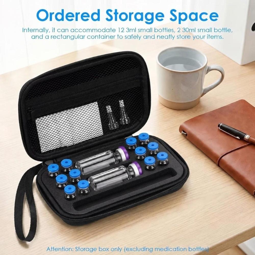 EVA Safe Insulin Vials Storage Box Rectangle Insulin Vial Case  For Fridge 3ml and 30ml