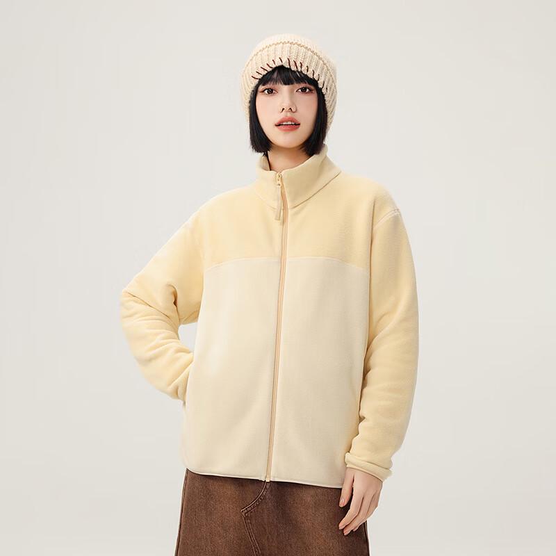 

Snow Flying Unisex Colorblock Fleece Jacket 2XL