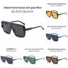 Fashion Square Oversized Sunglasses With Uv400 Protection For Outdoor Activities And Style