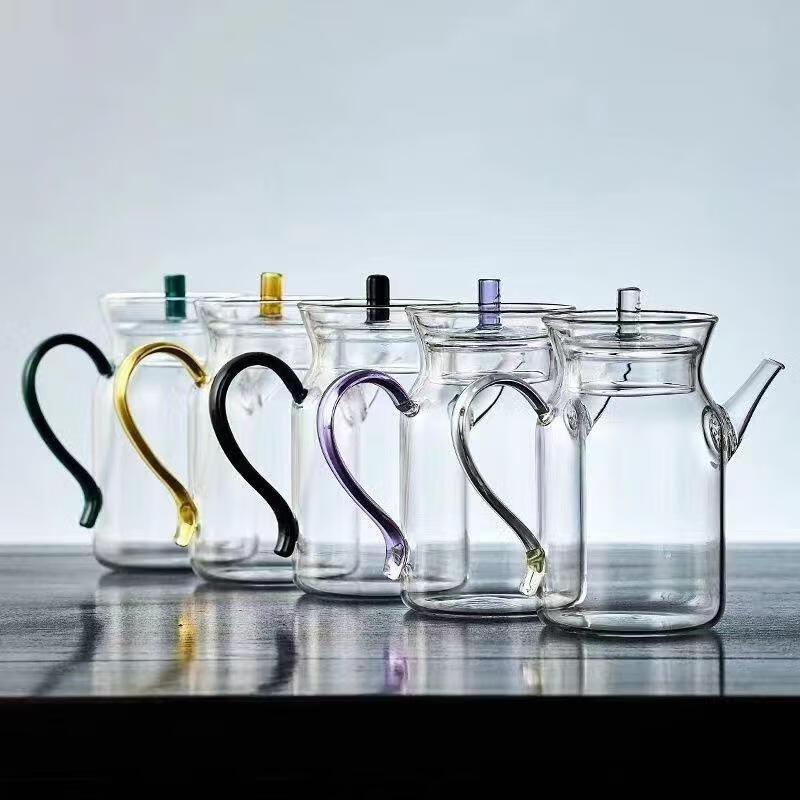 Chaxun Song Style Heat-Resistant Glass Teapot
