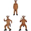 Halloween Paard Kostuum Voor Volwassenen Met Polyester Stof Podium Optreden Kleding Voor Feestelijke Gelegenheden