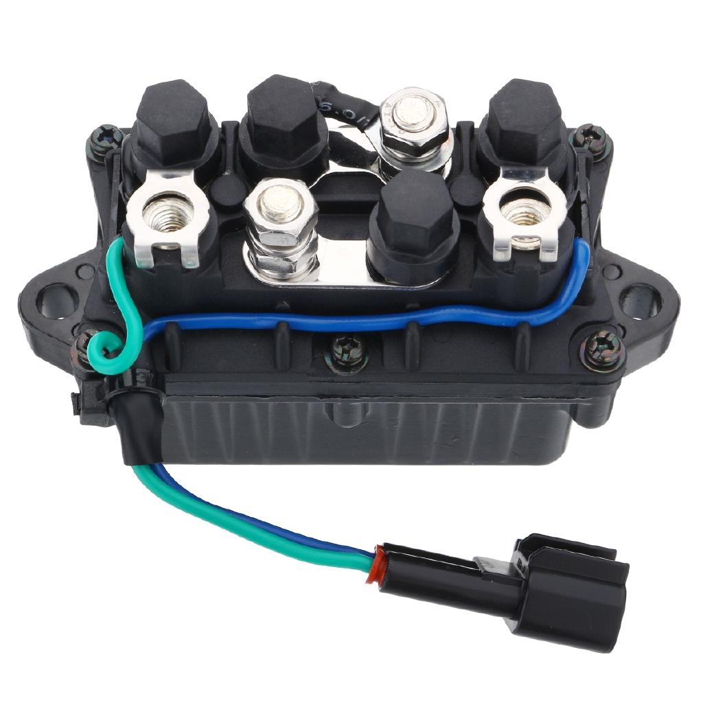 12V Trim Relay Assembly Replacement for YAMAHA For HP Outboard F150 F250 63P-81950-00-00 Motorcycle Motorbike