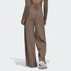 Adidas Originals Casual Pants Women's Brown Moderate Wide Leg Pants HU1954