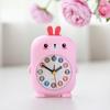 Funny Desktop Mute Clock Animal Pattern Small Desk Clock Creative Student Alarm Clock  Children's