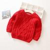 Kids Boys Girls Sweater  Winter Thick Warm Kids Add Wool Baby Boy Girls Sweater Spring Long Sleeve Knitwear Tops Clothes