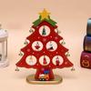 Mini Tree Decorative Christmas Ornaments Xmas Table Decoration Children Gift