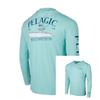 PELACIC T-shirt da Pesca con Cappuccio a Maniche Lunghe Protezione Solare Outdoor Asciugatura Rapida Traspirante
