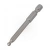 1pc 65mm Hex Screwdriver Bit Alloy Steel Ball Head Hexagon End Hexagon