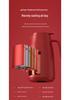 Red Dowry Thermos Flasks for Weddings - Large Capacity Insulated Kettles, Hot Water Bottles