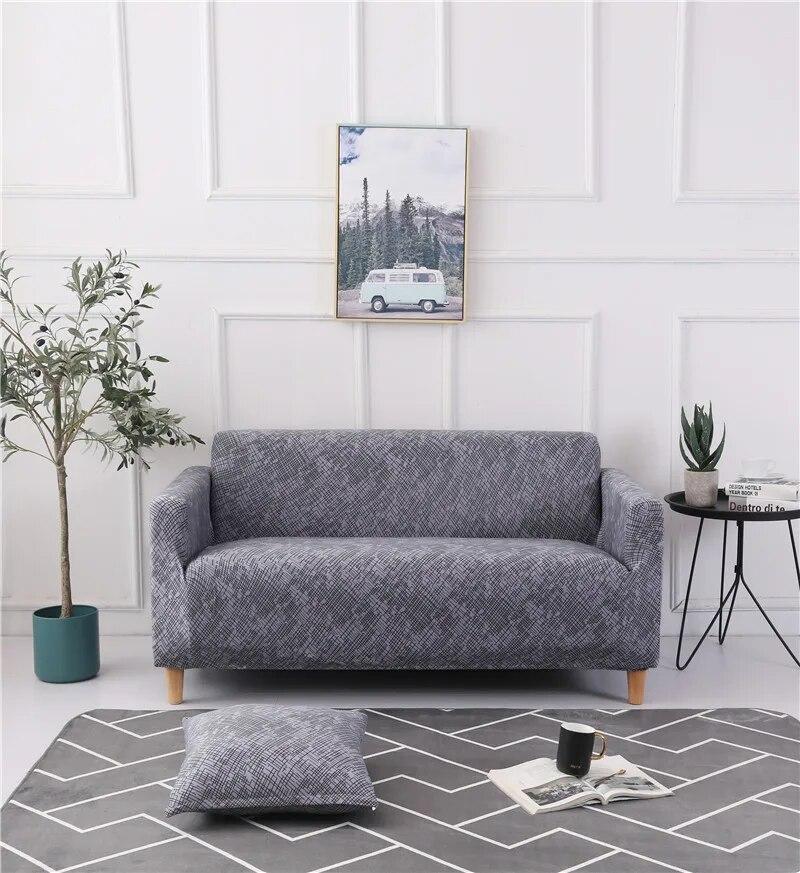 Elasticity Sofa Covers for Living Room Universal Spandex Case for Stretch Sofa Cover Non-slip Couch Slipcovers 1/2/3/4 Seater