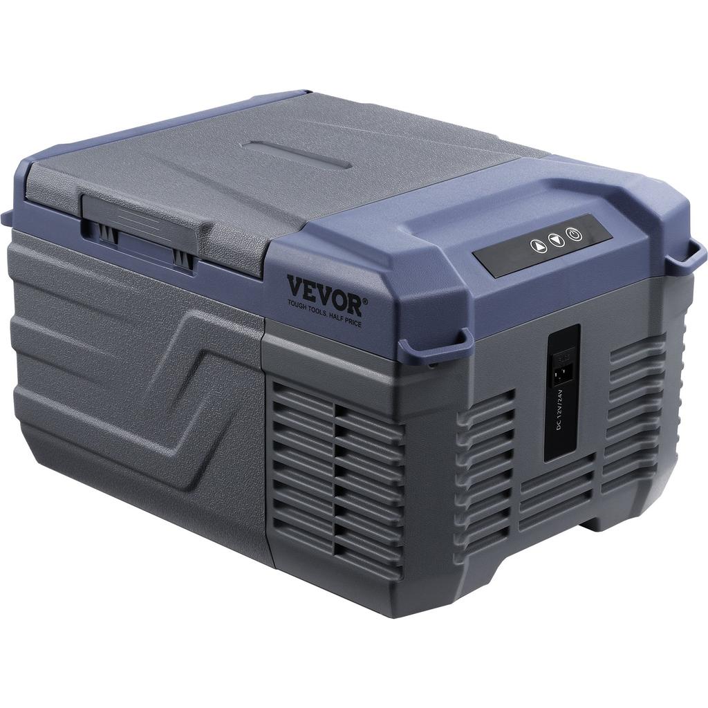 VEVOR Refrigerador de Coche, Nevera Refrigeradora de Coche de 12 Voltios, Congelador Portátil de Zona Única de 9 L, Rango Ajustable de -4 °F a 68 °F