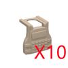 MOC City Building Blocks Weapons Accessories Special Forces Tactical Vest Armor Body Figure Helmet Equipment Pack Brick K062