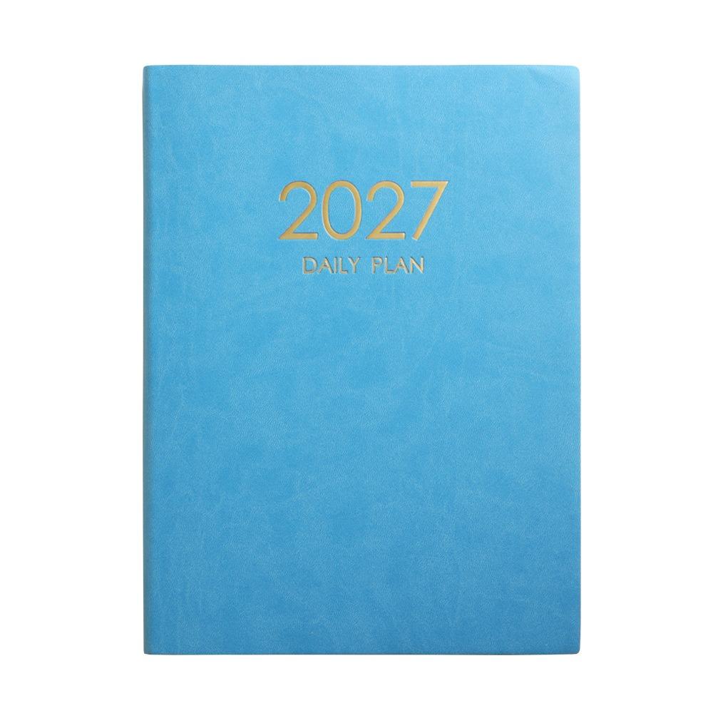 Hardcover Daily Plan Notebook A4 Schedule Planner New Hardcover Planner School Study синий