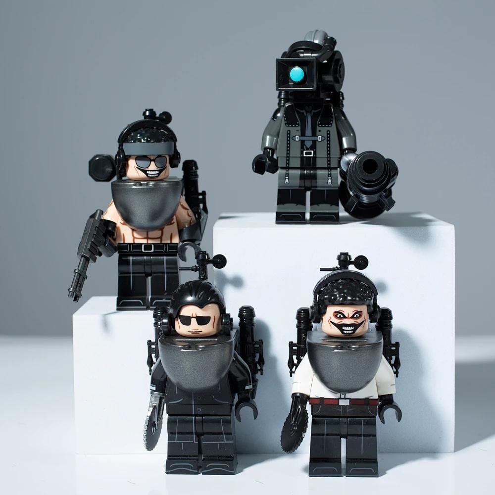 TV Man Toilet Man Assembly Building Blocks Toys