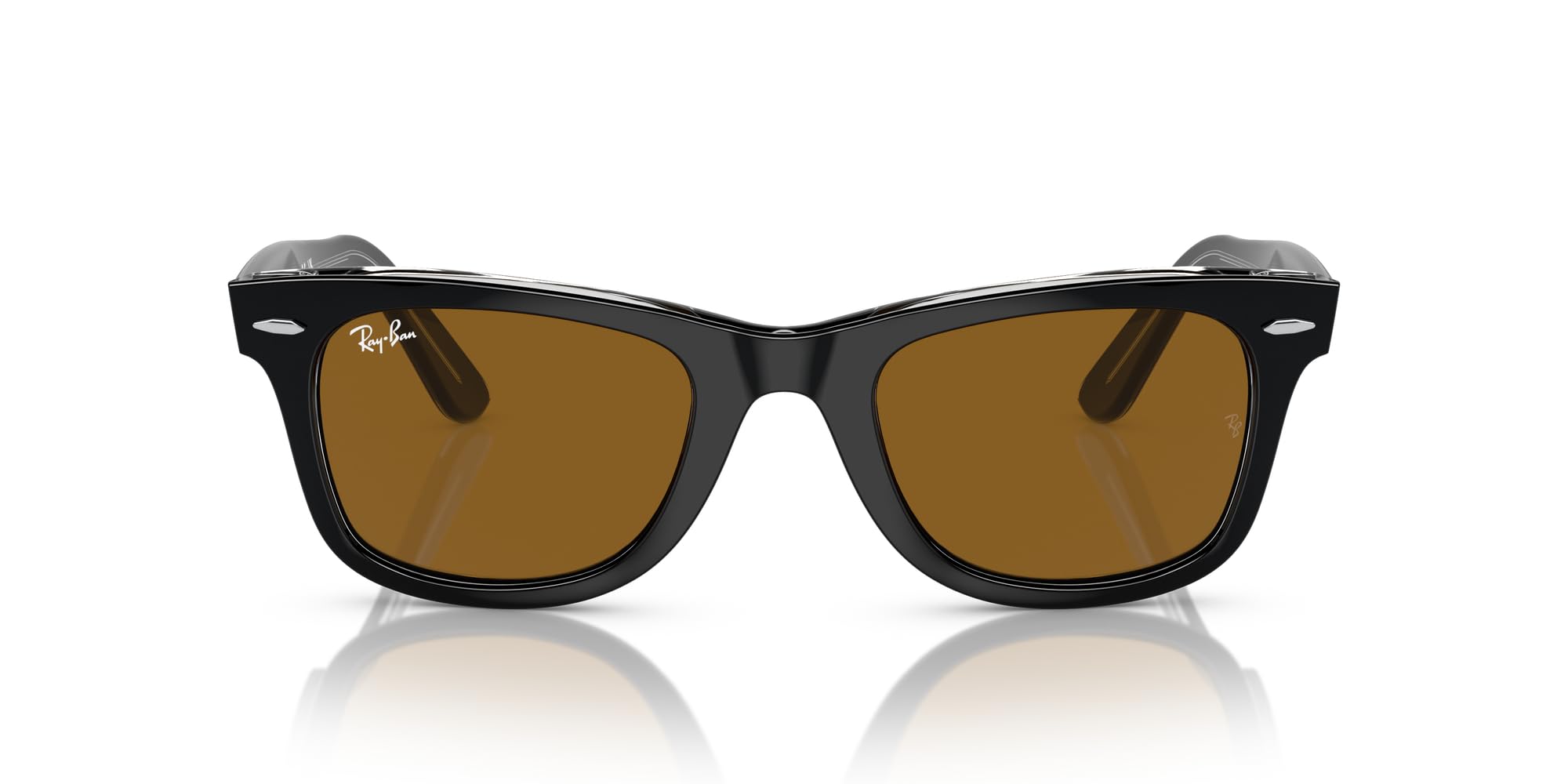 

Sunglasses RB2140F WAYFARER BLACK ON TRANSPARENT 52 [Ray-Ban]
