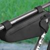Wasserdichte Fahrrad-Vorderrahmentasche, Radsport-Lenkerstangen-Aufbewahrungstaschen zum Radfahren, Reißverschluss-Verschluss, Rennrad-Oberrohrtasche