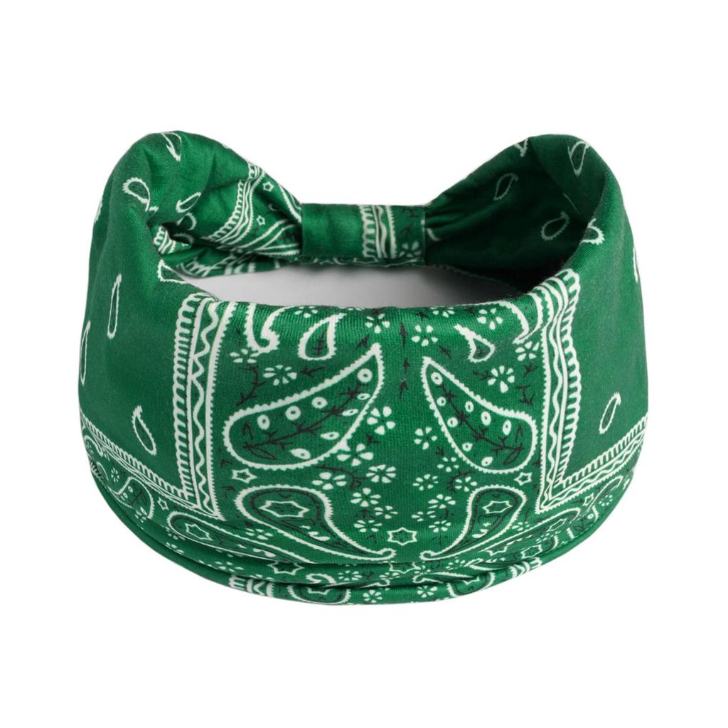 Women's Wide Retro-Style Elastic Sports Headband - Yoga & Hair Accessory