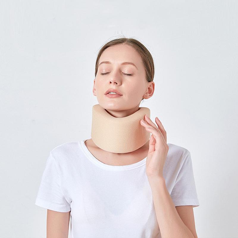 Шейный бандаж Губчатый Шейный Поддерживающий Воротник Шейный Дышащий Удобный Поддержка Позвоночника Для Боли В Шее Сидячий Шейный L