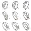 Anxiety Stress Relief Ring Seven Beads Open Ring Jewelry Gift Mood Rings