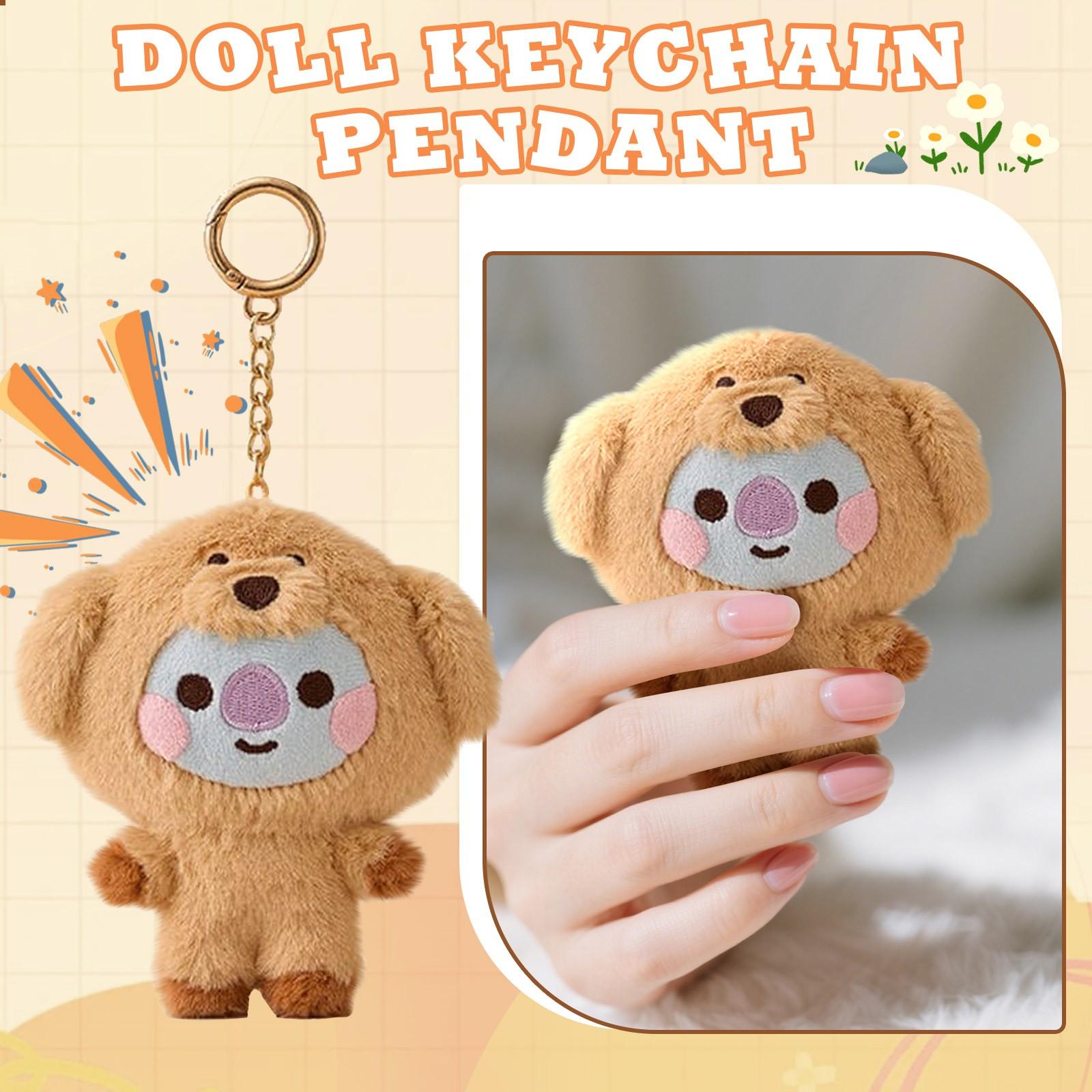 

Плюшевый кулон-брелок в виде куклы, Веселый и милый подарок для фаната, Идол, Периферия, Брелок Kopop (1 кусок) One Size