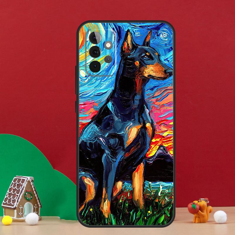 

Dachshund Doberman Dog Case For Samsung Galaxy A36 A56 A06 A13 A53 A32 A12 A22 A52 A35 A17 A16 A55 A15 A54 A34 A14 Samsung A54 5G