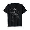 Rodeo Cowboy Dark Western Horse Art Vintage T Shirt Vintage Washed Top For Everyday Wear Streetwear Versatile Unisex Stylish