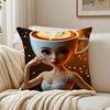 Iitalians Bbrainrot Creative Cushion Cover Plush Decorative Pillow Case With Hidden Zipper Cutecore Room Decor For Home