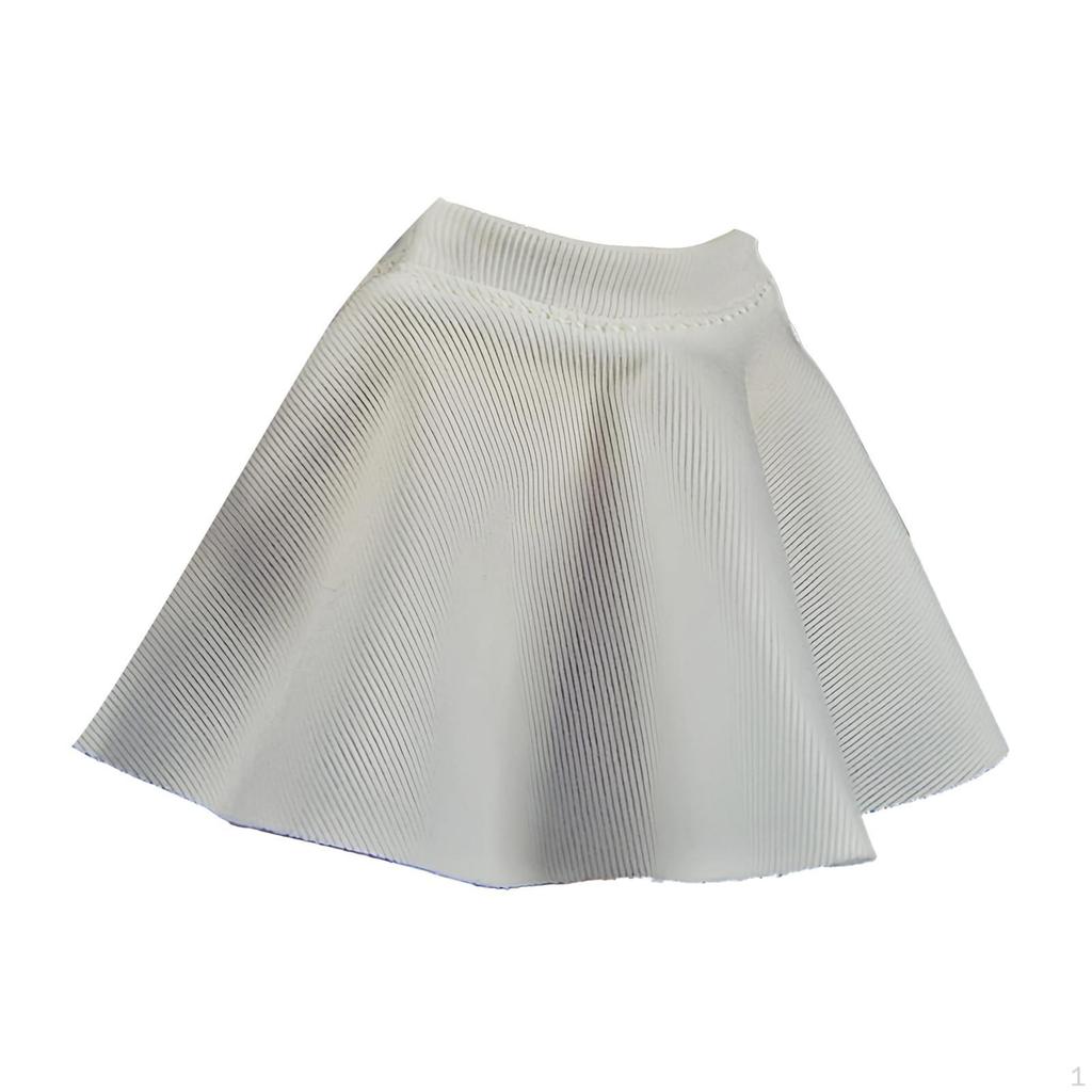 1/12 Action Figure Clothes Dress Up Skirt Fashion Miniature Clothing Doll Costume for 6" Female