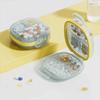 Dustproof Portable Pill Box 7 Compartment Pill Organizer Clear Weekly Pills Container  Easy Carry