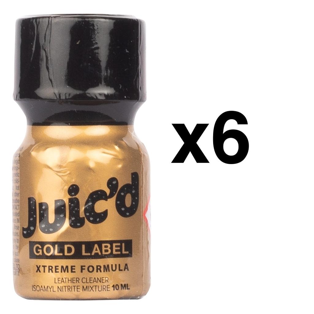 JUIC'D GOLD LABEL 10ml x6 - BGP Leather Cleaner - Amyle | x6