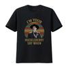 Retro Vintage Sunset Western Im Your Huckleberry Say When Print Casual T Shirt Vintage Washed Unisex Designer Clothes Soft