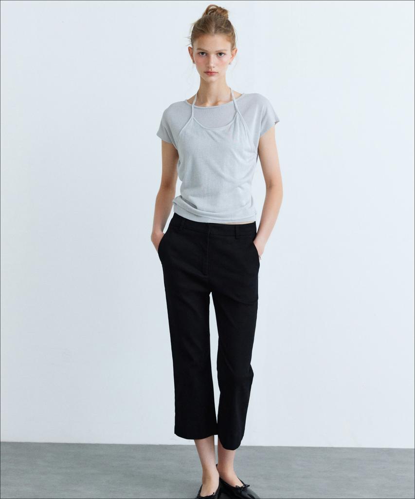 Mixxo Cotton Capri Pants_Miwthg906C