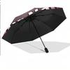 VfB Stuttgart FC Automatic 3‑Fold Umbrella 8‑Rib Windproof Folding Umbrella Sun Rain Protection For Outdoor Travel Daily Use
