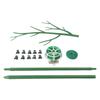 Detachable Plant Supports Climbing Plant Stakes Home Garden Setup 10 Orchid Clips Included UV Resistant Plant Support Stakes