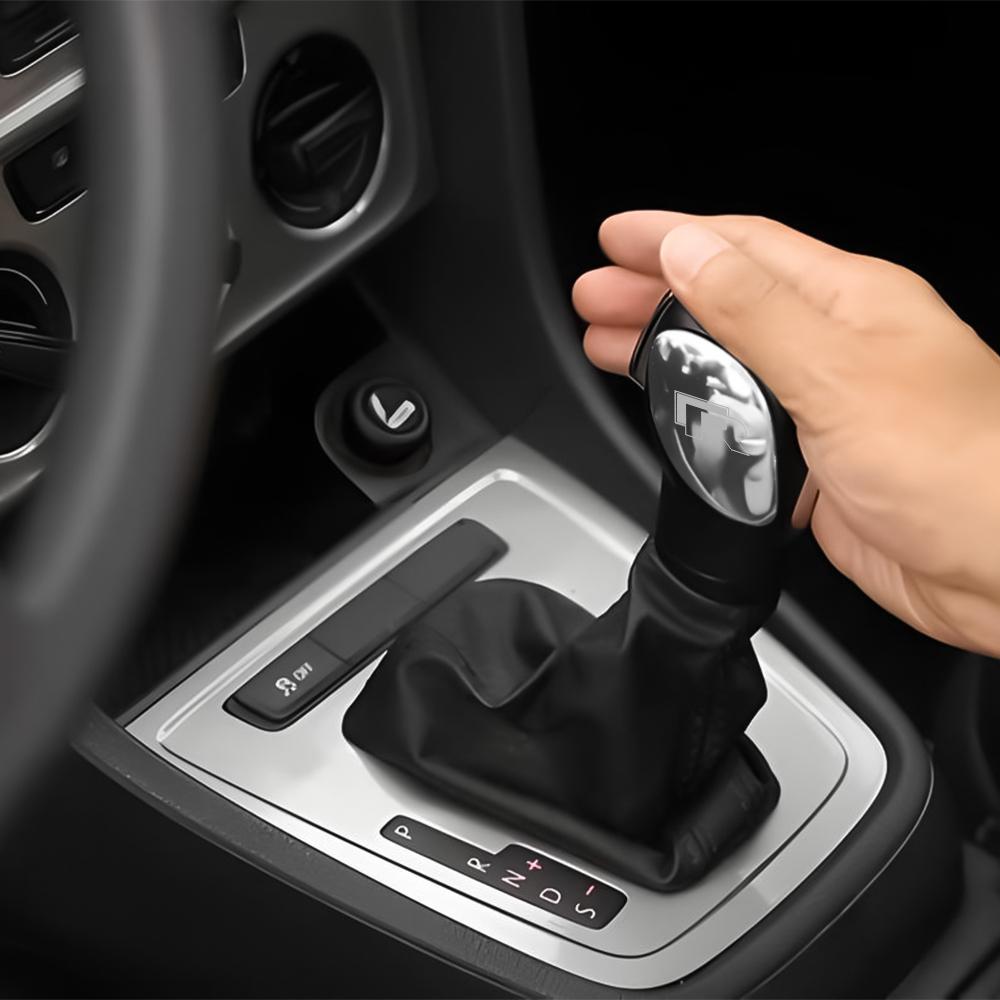 Valve Stems Caps Car Gear Lever Shift Cover Sticker Decor Auto Accessories For Volkswagen VW GTI Golf Polo Passat Tiguan RLine M ze1