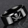2026 Gothic Skeleton 316L Stainless Steel Unisex Retro Punk Hip Hop Punk Party Jewelry Gift Can Be Customized
